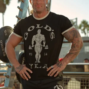 4009 - Golds Gym Ringer Tees